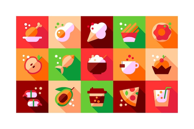 Иконки блюд